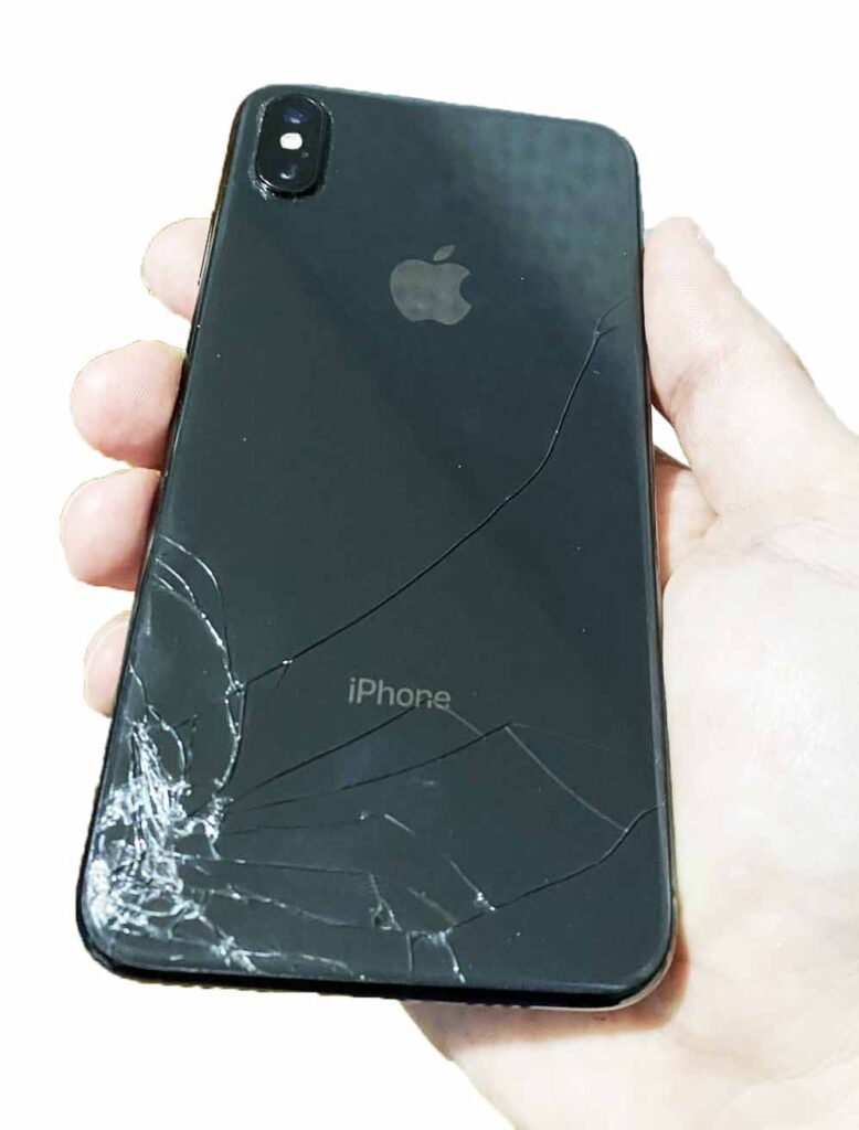 Разбитый корпус IPhone XS